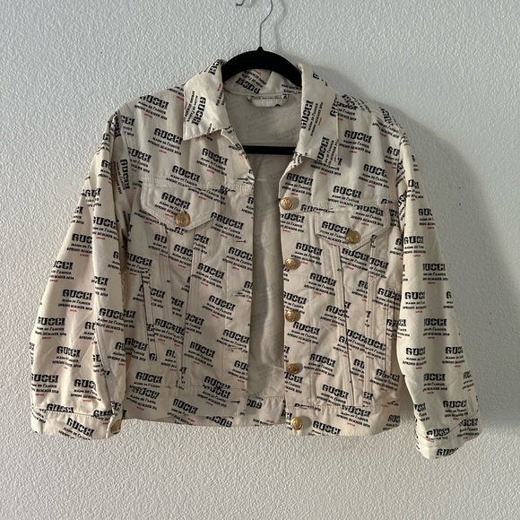 Gucci Jackets & Blazers - 2018 GUCCIFY HYPNOTISM DENIM JACKET XS